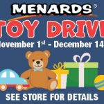 Menard’s Annual Toy Drive Starts November 1st — Velva Business news